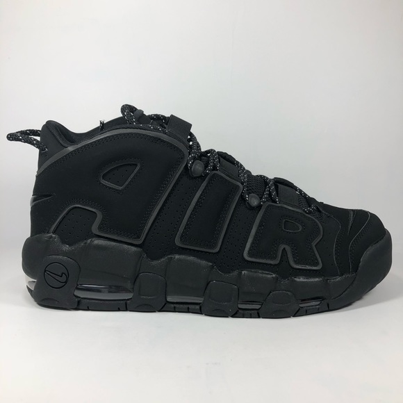 Nike Other - Nike More Uptempo Incognito Triple Black Sneakers